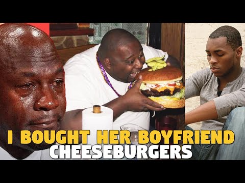 I Bought Her and Her Boyfriend 26 Cheeseburgers Behind SIMPING