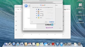 How To! - Add Gmail Calendar to The Calendar App on Mac OS X