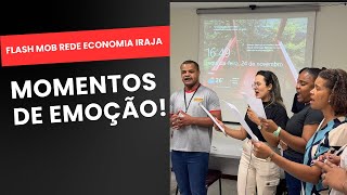 Flash Mob NATAL Aleluia REDE ECONOMIA IRAJA FEIRA NOVA Novembro 2025