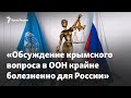 «Противоречат нормам международного права», – эксперт о позициях России по Крыму в Генассамблее ООН