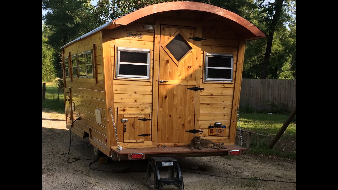 Building A Gypsy Wagon Now Tiny House Rv Vardo Travel Trailer