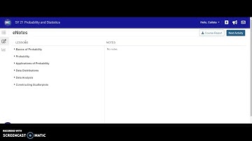 Accessing eNotes in Edgenuity
