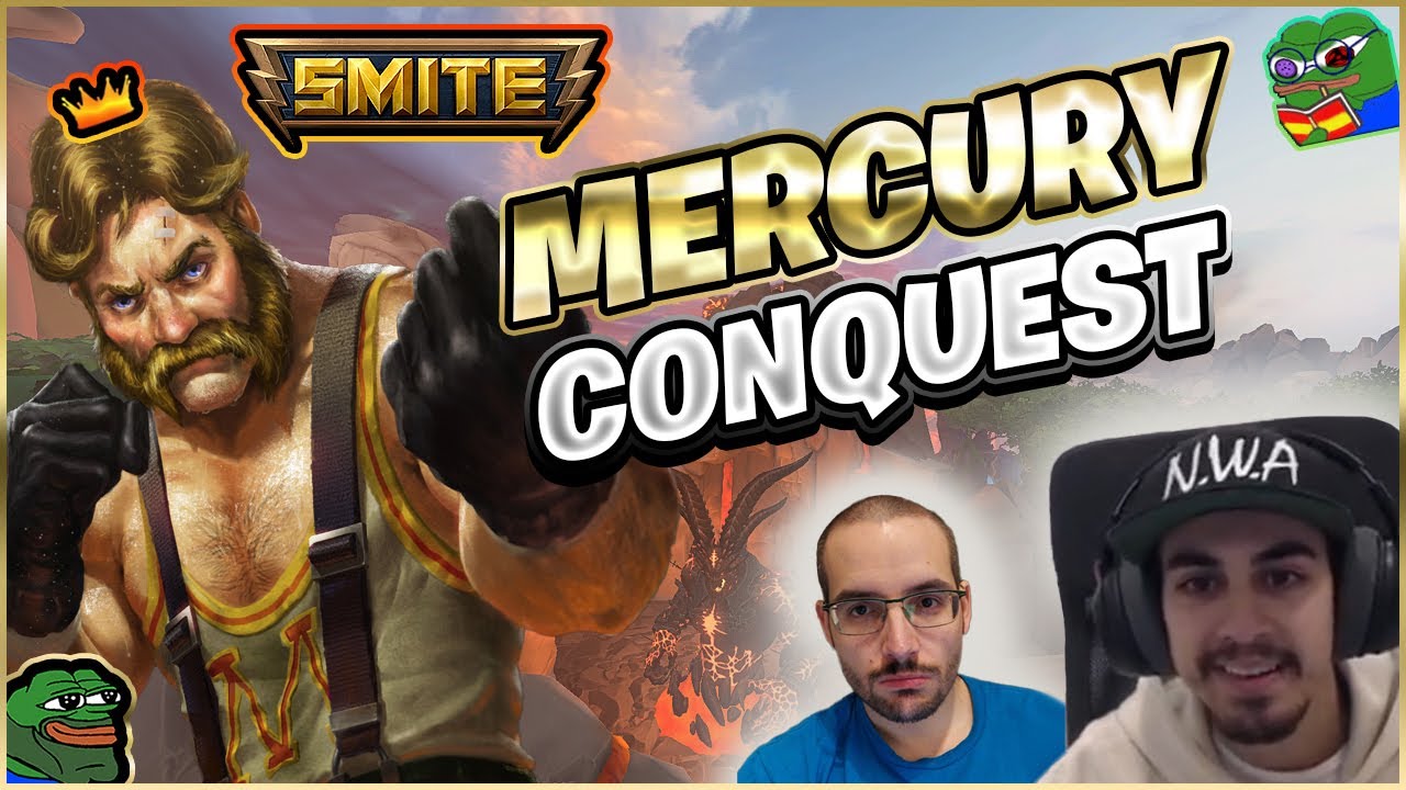 MERCURY, BOOSTEANDO A WARCHI | Julio | Smite Ranked Conquest 👊