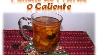 Receta de Ponche de Frutas o Caliente Guatemala