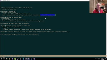 Libraries Discussion