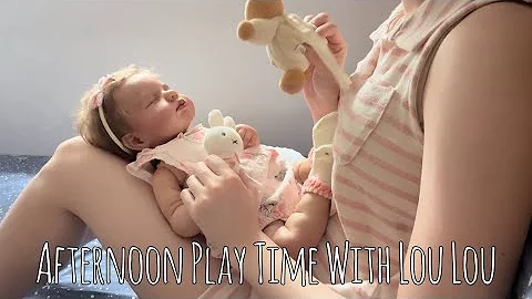 Reborn Afternoon Routine With Baby Lou Lou🧸 Reborn Feeding & Changing Video| emilyxreborns