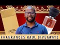 NEW FRAGRANCES HAUL + FREE FRAGRANCES GIVEAWAYS 🔥🔥🔥 CLOSED