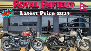 Royal Enfield Bikes Price In Nepal 2024 😱 | Enfield classic bs6 Price in nepal.