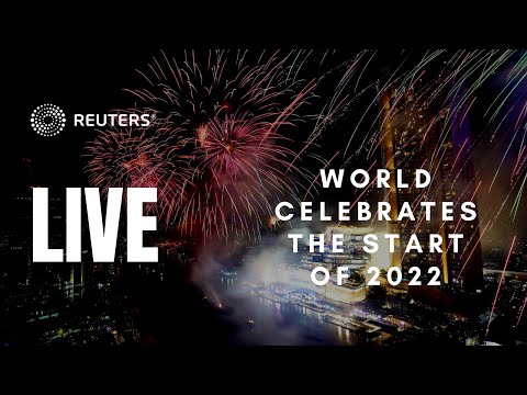 LIVE: Fireworks and light shows across the world mark the start of 2022