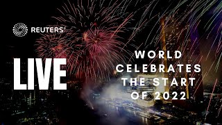 LIVE: Fireworks and light shows across the world mark the start of 2022
