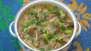 White Beef Karahi in Restaurant Style | Bakra Eid Special | Making White Beef Karahi Recipe At Home