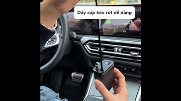 Tẩu sạc nhanh ô tô, sạc nhanh 120W, có đèn led hiển thị