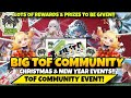 🎉TOFIESTA: Big Community Christmas & New Years Global Events!! Join Now!!🌟🎉
