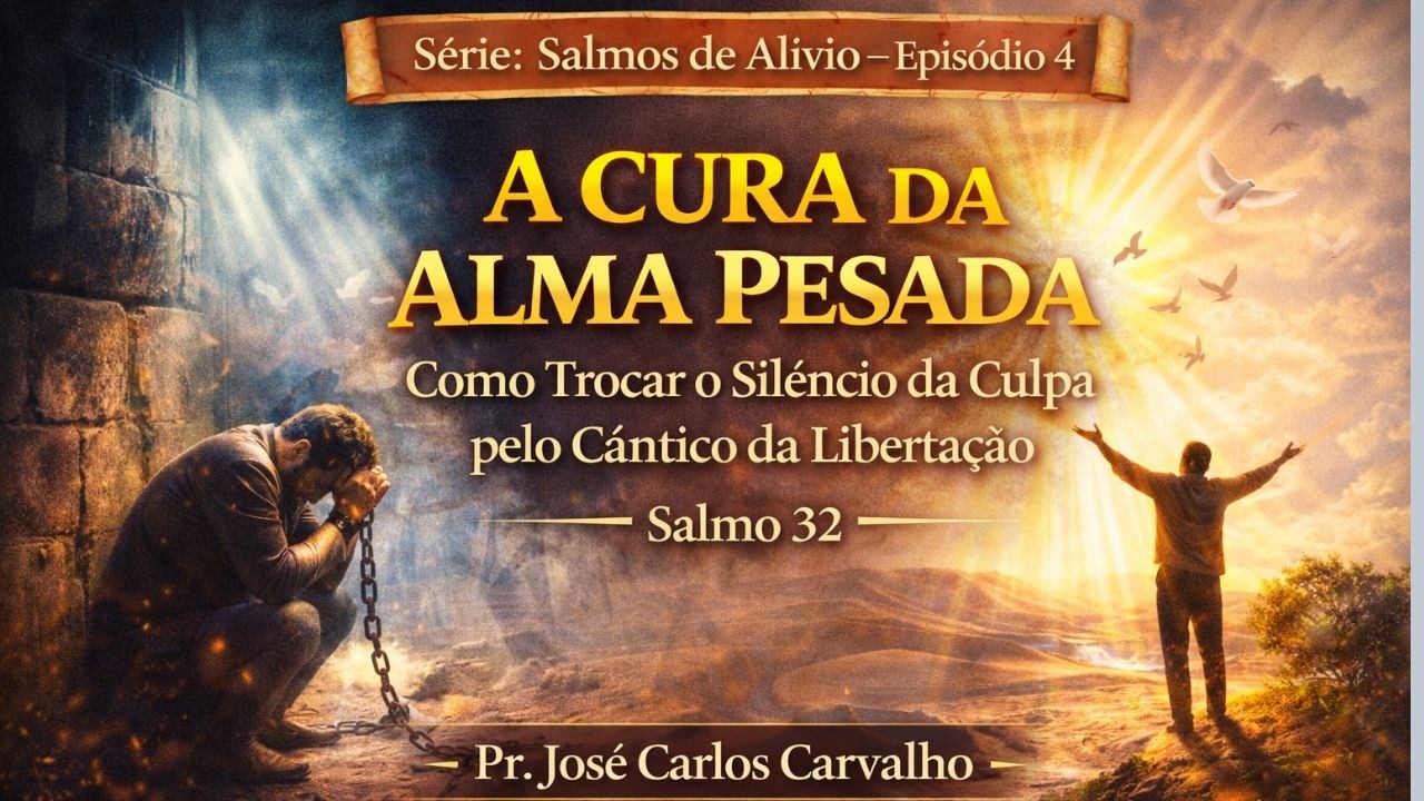 A Cura da Alma Pesada: Como Trocar o Silêncio da Culpa pelo Cântico da Libertação. 