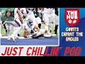 New York Giants Celebration Stream! Beat the Eagles 13-7 | Just Chillin Podcast