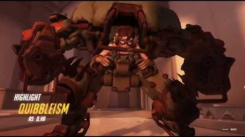 Overwatch - D.Va Highlight, Double Kill