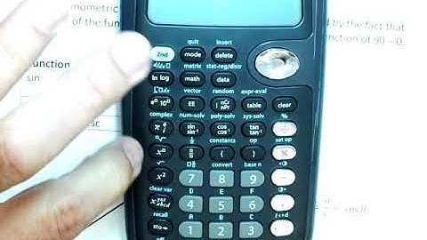 TI-36X Pro radical sign to decimal