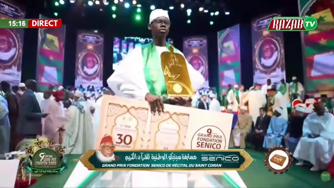 🚨DIRECT CEREMONIE REMISE DE PRIX CONCOURS AL QURAN SENICO
