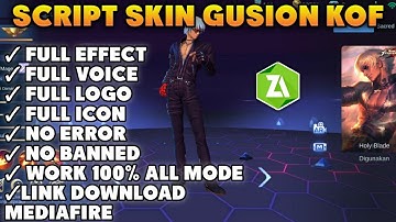 SCRIPT!SKIN GUSION KOF PATCH LUO YI TERBARU 2020