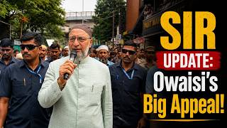 Telangana SIR Par Badi Appeal | Hyderabad Se Awaam Ko Paigham | Asaduddin owaisi | S.I.R