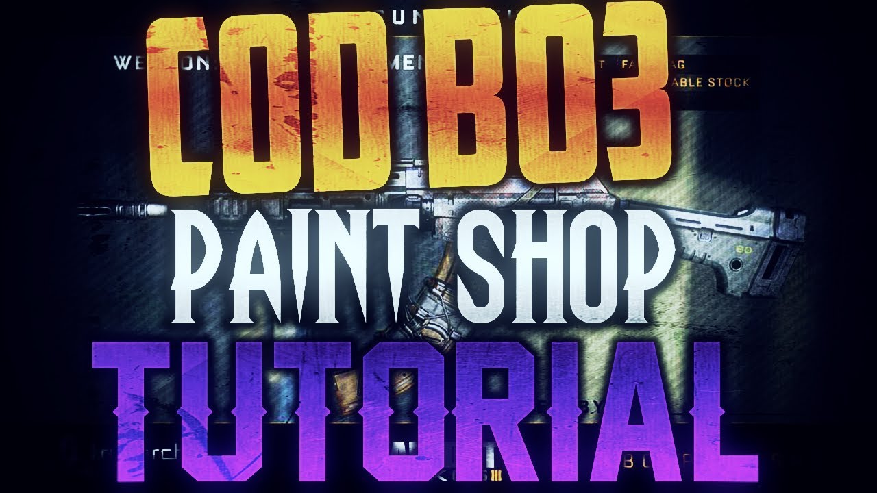 Best EASY Paintjob Bo3 Tutorial (ANY GUN) - YouTube