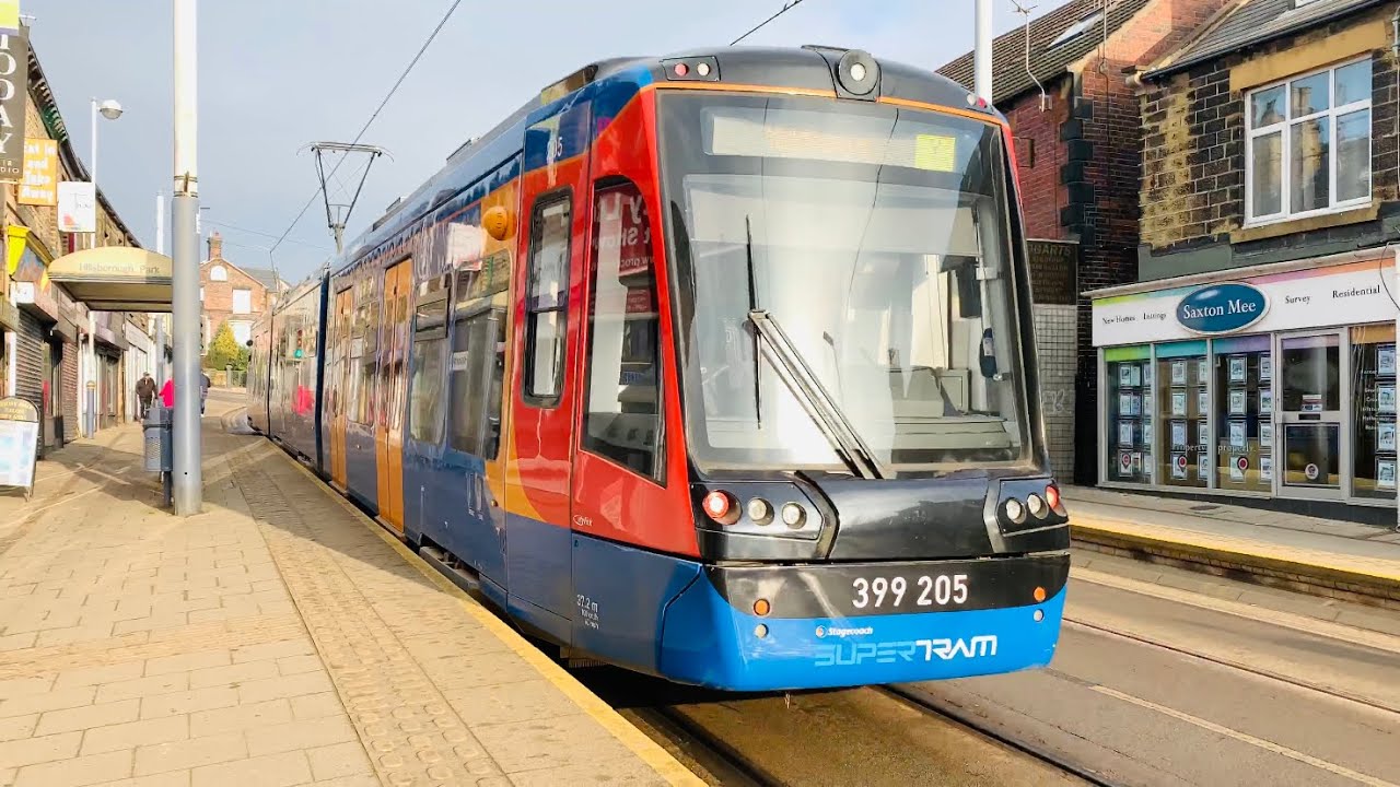CityLink Stagecoach Sheffield Tram Train 205 From Meadowhall To citylink-stagecoach-sheffield-tram-train-205-from-meadowhall-to