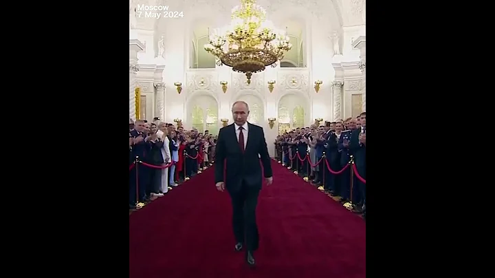 Russia's Putin enters Andreyevsky Hall for Kremlin inauguration - DayDayNews