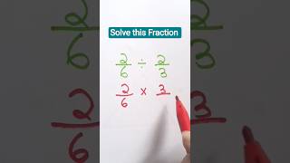 Solving Fraction maths fraction