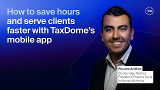 How to save hours and serve clients faster with TaxDome’s mobile app screenshot 1