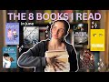 june wrap up📚🍓every book i read this month