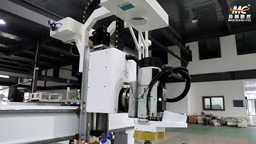 ATC cnc router with swing head