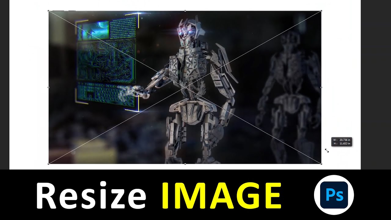 How to Resize an Image in Photoshop - YouTube