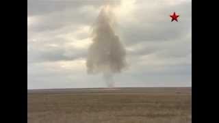 Launch Russian ICBM 36M2 Nuclear Missile (TV Zvezda)