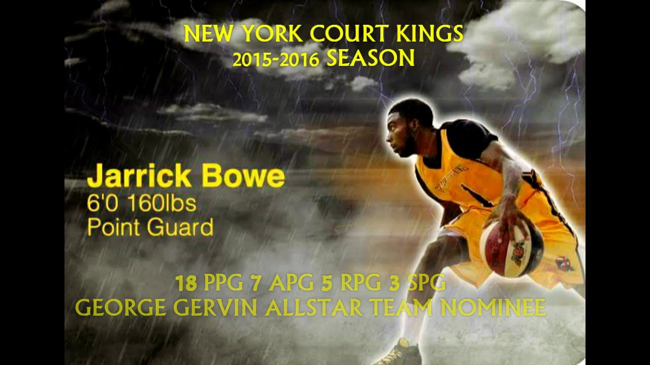 Jarrick Bowe 2015-2016 Highlights