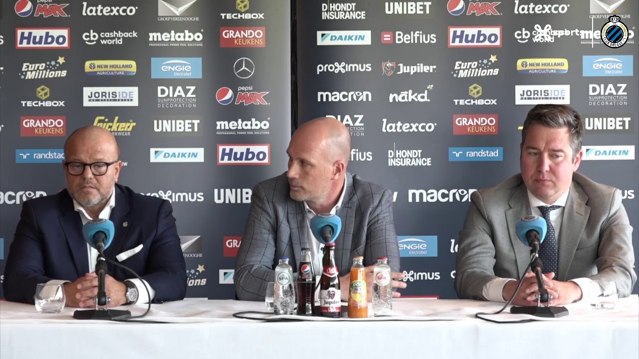 OFFICIËLE VOORSTELLING PHILIPPE CLEMENT CLUB BRUGGE 20182019 YouTube