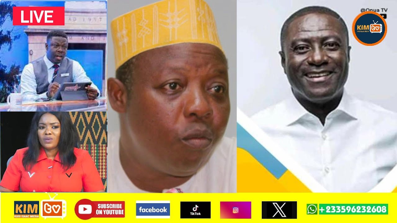 CAPTAIN SMART AND MALLAM ISSAH ON ONUA MAAKYE TV LIVE TODAY ON KUSI ...