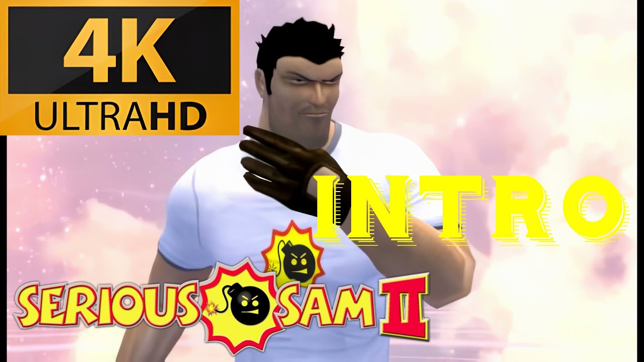 Serious Sam II - Intro (AI Enhanced 4K 60fps)