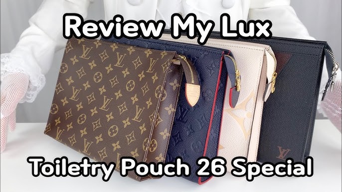 LV Crossbody Day 🤗 converted the LV Game on toiletry 26 using the