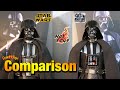 Hot Toys Darth Vader Star Wars 40th Anniversary Empire ESB MMS572 Hope ANH MMS279 Comparison ホットトイズ