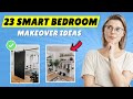 23 Smart Bedroom Makeover Ideas