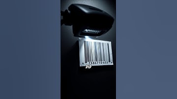 Did you know barcode scanners read the white spaces, not the black bars? #barcode #scanner #contrast