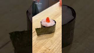 【High Level Sushi!!】Shirako, Soft Roe Gunkan #shorts #sushi #chefhiro #japan screenshot 5