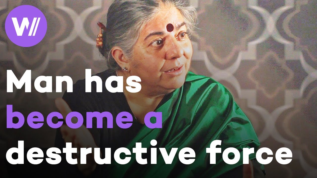 Vandana Shiva  Leading ecofeminist and anti globalization activist  Thinking Existenz 310