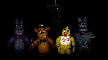 FNAF Game over Screens Arkham Knights style 2