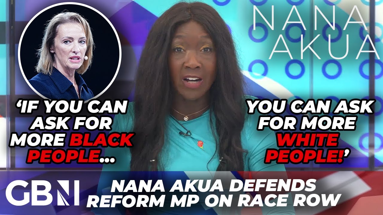 ‘It’s NOT racist, it’s equality!’ | Nana Akua defends Reform’s Sarah Pochin’s over diversity in UK ‘It’s NOT racist, it’s equality!’ | Nana Akua defends Reform’s Sarah Pochin’s over diversity in UK