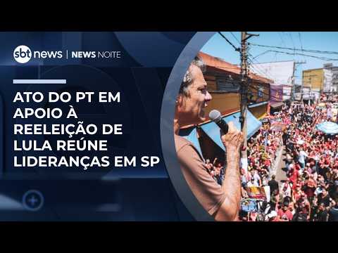 Haddad, Simone Tebet, and Marina Silva attend rally in support of Lula | #NightNews