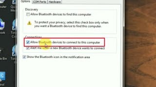 Bluetooth Connection Settings In Window 7 | Pc