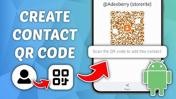 How to Create QR Code for Contact on Samsung Phone