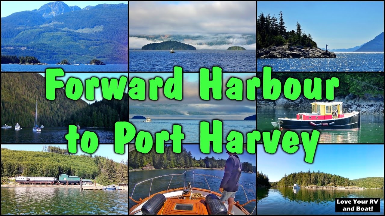 Из Форвард-Харбор в Порт-Харви, Британская Колумбия — пейзажи и достопримечательности (катание на...