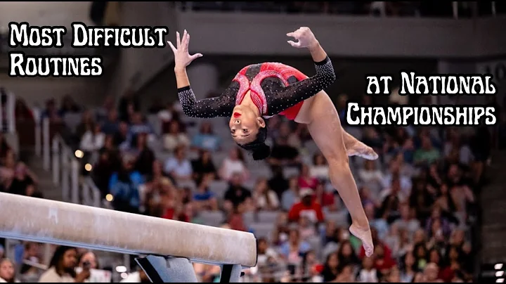 Most Difficult Routines Performed at 2024 US Gymnastics National Championships